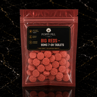 Big Reds – 90mg 7-OH Tablets